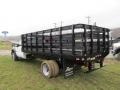 Oxford White - F550 Super Duty XL Regular Cab 4x4 Stake Truck Photo No. 7