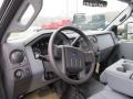 2011 Ford F550 Super Duty Steel Grey Interior Dashboard Photo