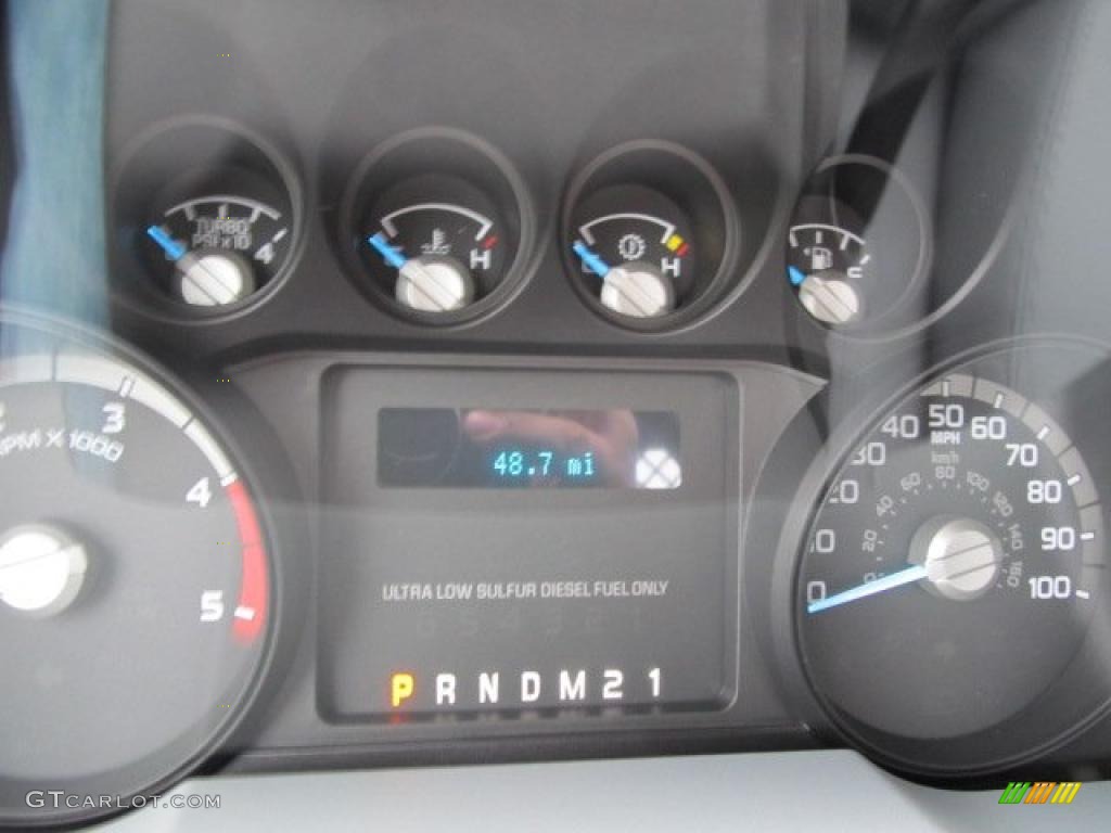 2011 Ford F550 Super Duty XL Regular Cab 4x4 Stake Truck Gauges Photo #47471209