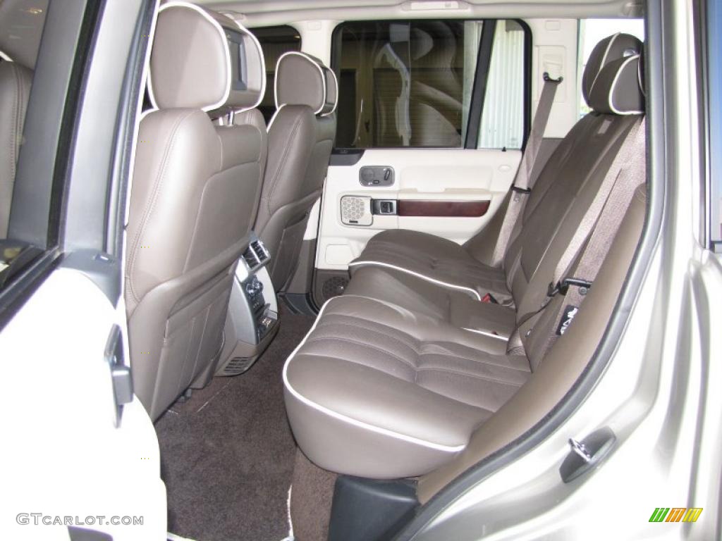 2010 Range Rover Supercharged - Ipanema Sand Metallic / Arabica Brown/Ivory White photo #13