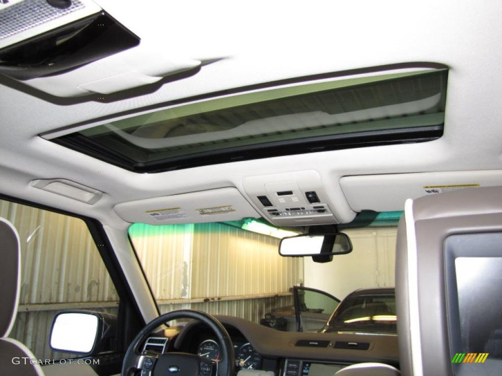 2010 Range Rover Supercharged - Ipanema Sand Metallic / Arabica Brown/Ivory White photo #24