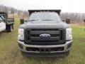 Tuxedo Black - F350 Super Duty XL Regular Cab 4x4 Chassis Dump Truck Photo No. 3
