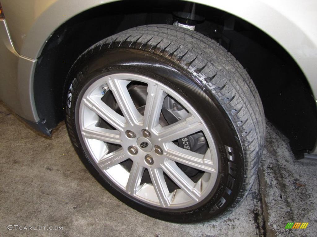 2010 Range Rover Supercharged - Ipanema Sand Metallic / Arabica Brown/Ivory White photo #34