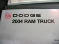 2004 Black Dodge Ram 1500 SLT Quad Cab 4x4  photo #23