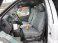 Oxford White - F350 Super Duty XL Regular Cab 4x4 Chassis Dump Truck Photo No. 11