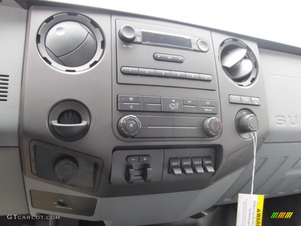 2011 Ford F350 Super Duty XL Regular Cab 4x4 Chassis Dump Truck Controls Photo #47472025