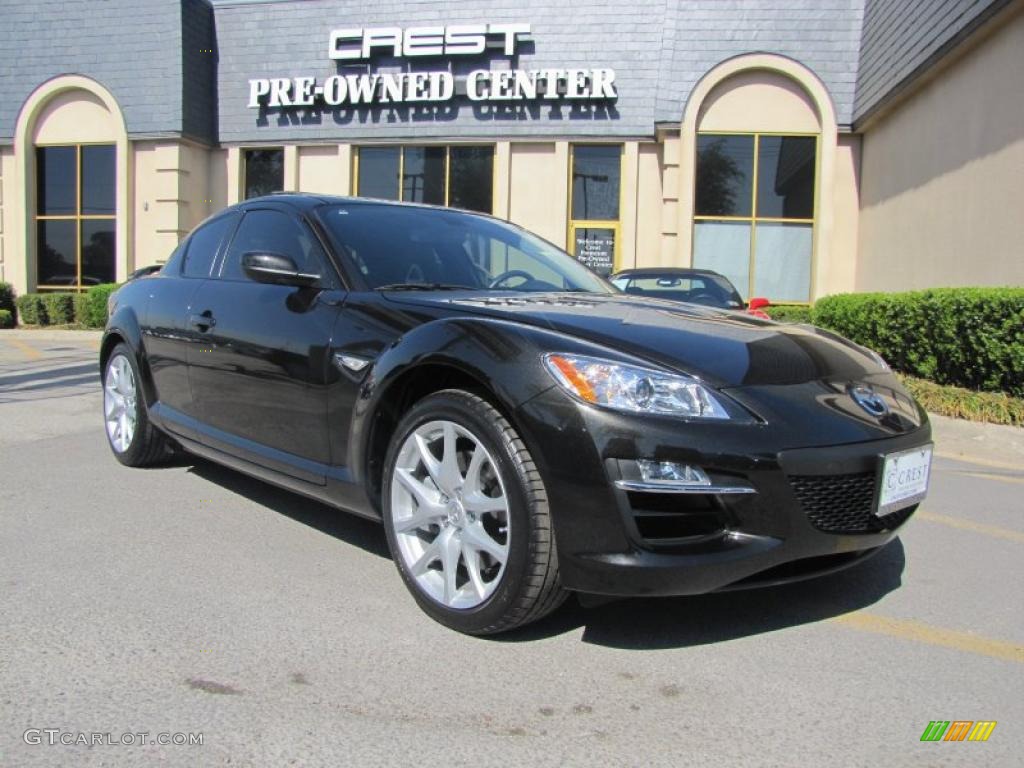 Sparkling Black Mica Mazda RX-8