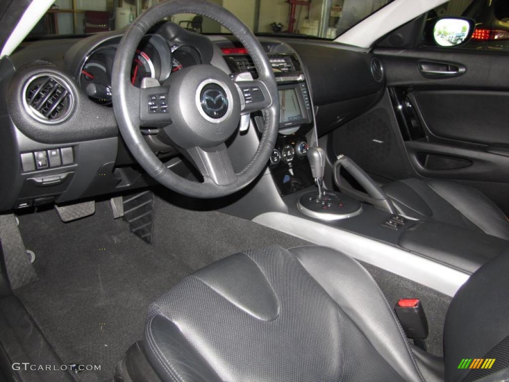 Black Interior 2009 Mazda RX-8 Grand Touring Photo #47472337