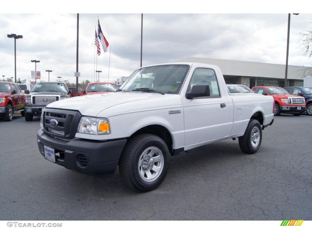 Oxford White 2011 Ford Ranger XL Regular Cab Exterior Photo #47472448