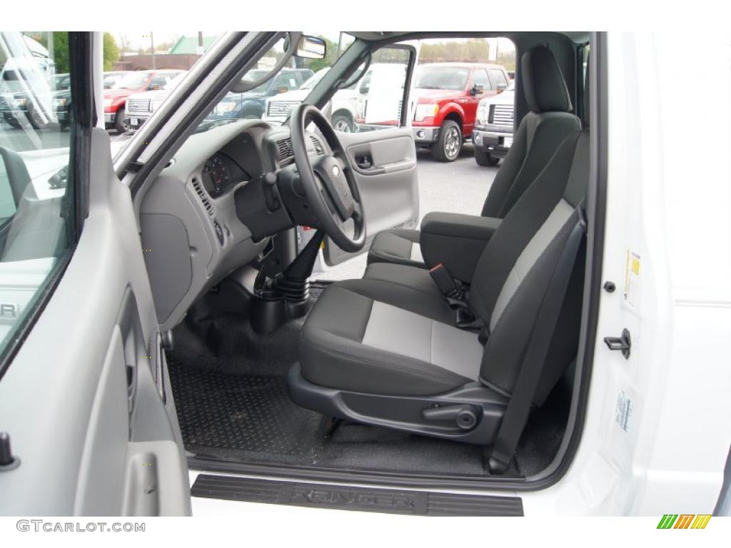Medium Dark Flint Interior 2011 Ford Ranger XL Regular Cab Photo #47472493