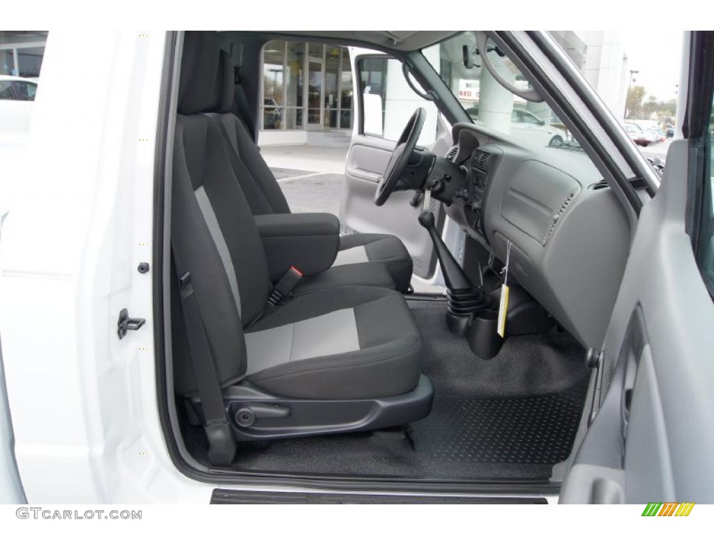Medium Dark Flint Interior 2011 Ford Ranger XL Regular Cab Photo #47472505