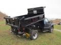 Dark Blue Pearl Metallic 2011 Ford F550 Super Duty XL Regular Cab 4x4 Dump Truck Exterior