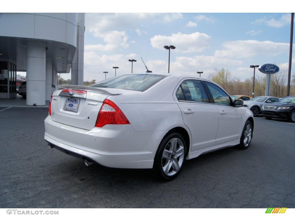 White Platinum Tri-Coat 2011 Ford Fusion Sport Exterior Photo #47472751