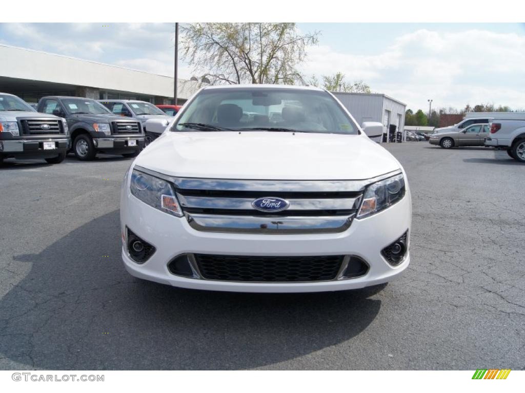 White Platinum Tri-Coat 2011 Ford Fusion Sport Exterior Photo #47472809