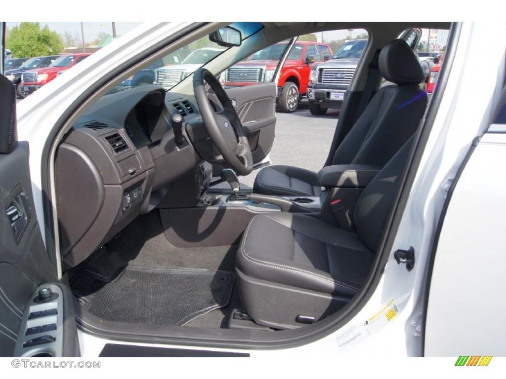 Sport Black/Charcoal Black Interior 2011 Ford Fusion Sport Photo #47472841