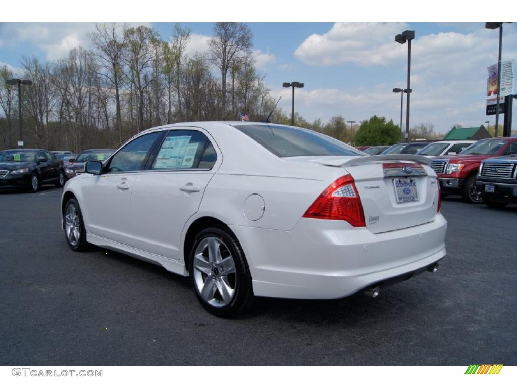 White Platinum Tri-Coat 2011 Ford Fusion Sport Exterior Photo #47473275