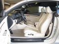 Cornsilk Beige 2009 Volkswagen Eos Lux Interior Color