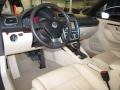 Cornsilk Beige 2009 Volkswagen Eos Lux Interior Color
