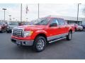 2011 Race Red Ford F150 XLT SuperCrew 4x4  photo #6