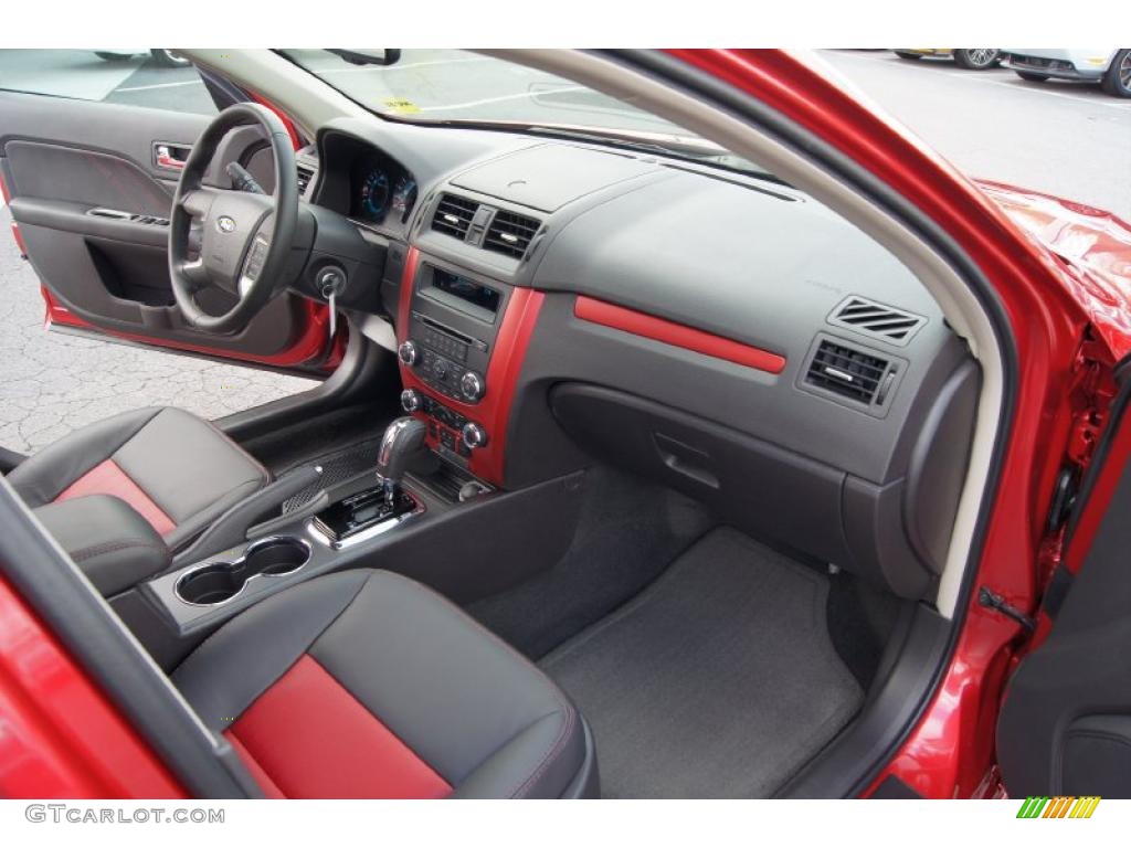 2011 Fusion Sport - Red Candy Metallic / Sport Red/Charcoal Black photo #13