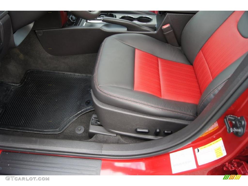 2011 Fusion Sport - Red Candy Metallic / Sport Red/Charcoal Black photo #19