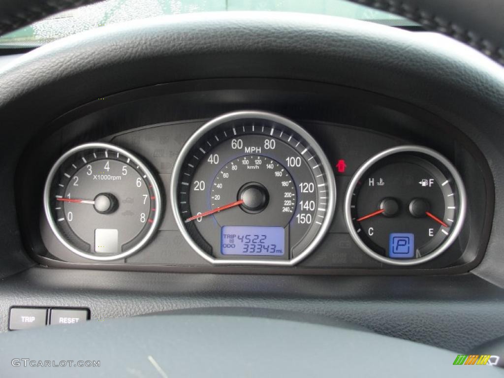 2008 Hyundai Veracruz Limited Gauges Photo #47474309