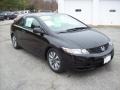 Crystal Black Pearl - Civic EX-L Coupe Photo No. 1