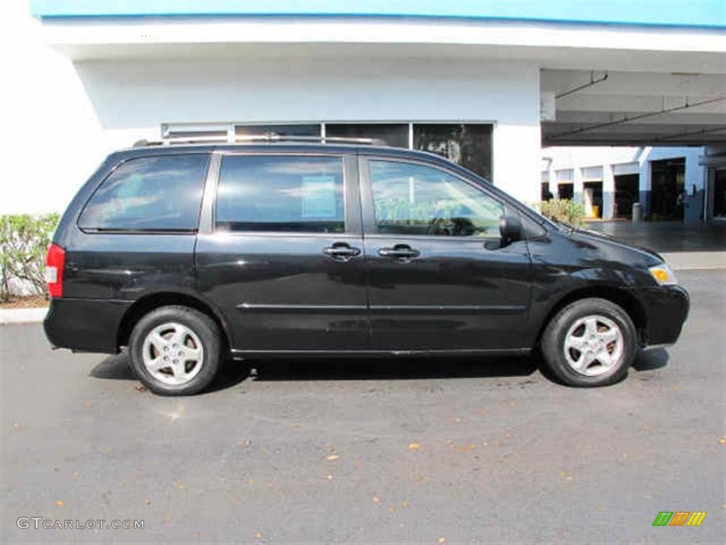 2001 MPV LX - Black Mica / Gray photo #2