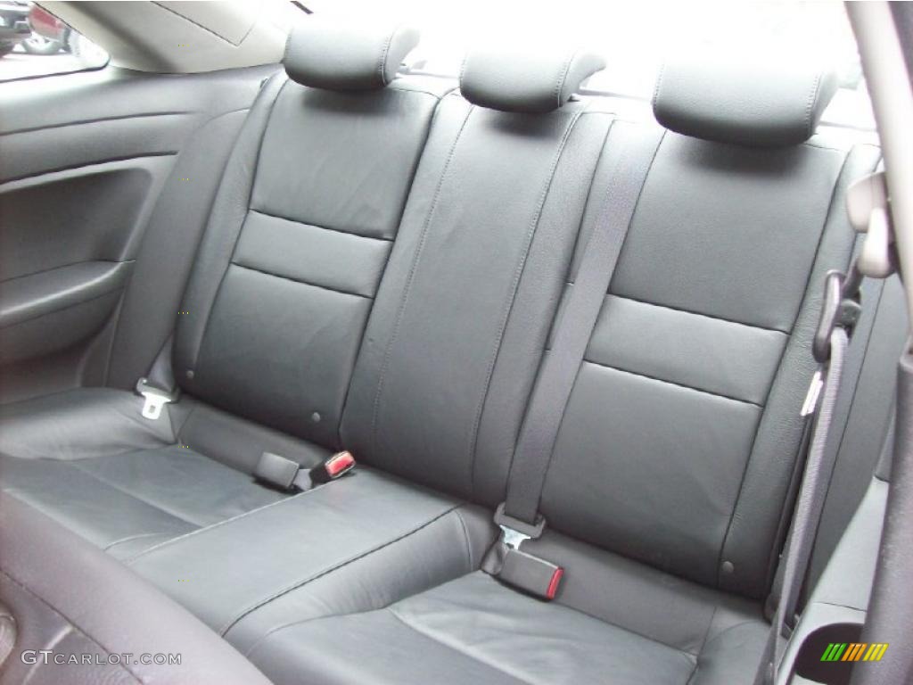 Black Interior 2009 Honda Civic EX-L Coupe Photo #47474909