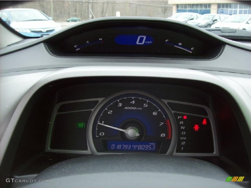 2009 Honda Civic EX-L Coupe Gauges Photo #47474975