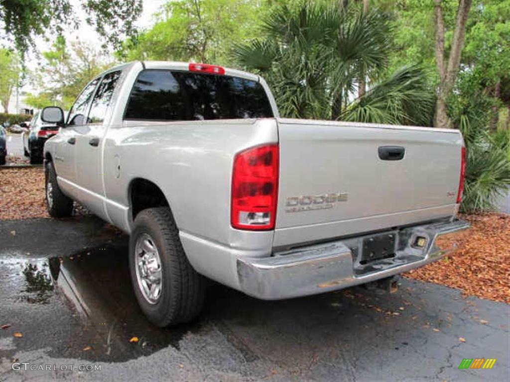 Bright Silver Metallic 2003 Dodge Ram 2500 SLT Quad Cab Exterior Photo #47475260