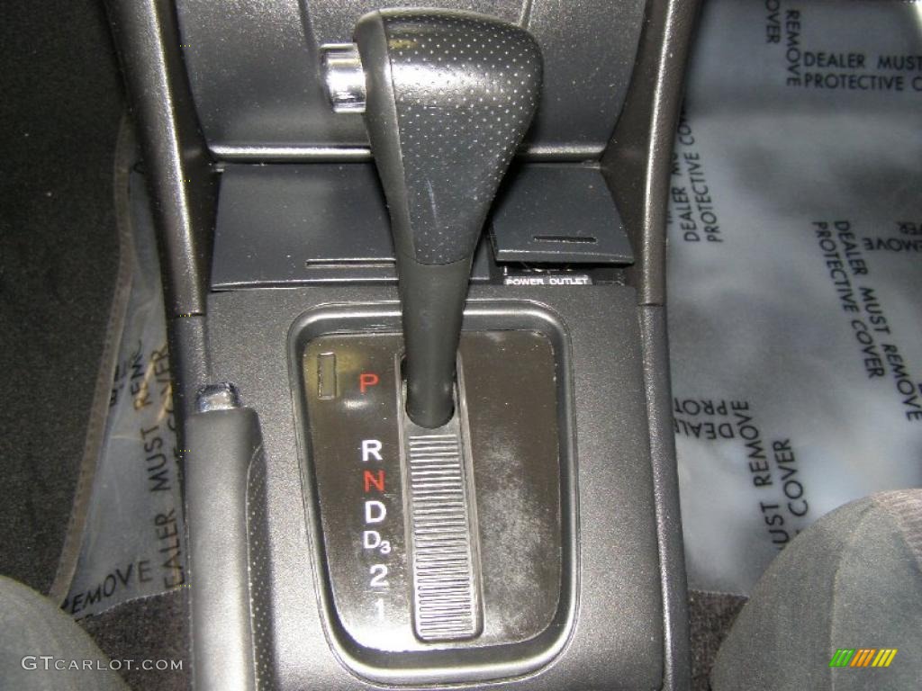 2005 Accord DX Sedan - Satin Silver Metallic / Black photo #18