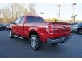 2011 Red Candy Metallic Ford F150 XLT SuperCab 4x4  photo #37