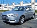 Apex Silver Metallic 2009 Mitsubishi Lancer ES