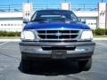 1997 Moonlight Blue Metallic Ford F150 XL Extended Cab  photo #2