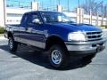 1997 Moonlight Blue Metallic Ford F150 XL Extended Cab  photo #7
