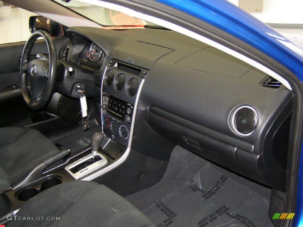 2008 MAZDA6 i Touring Hatchback - Bright Island Blue / Black photo #25