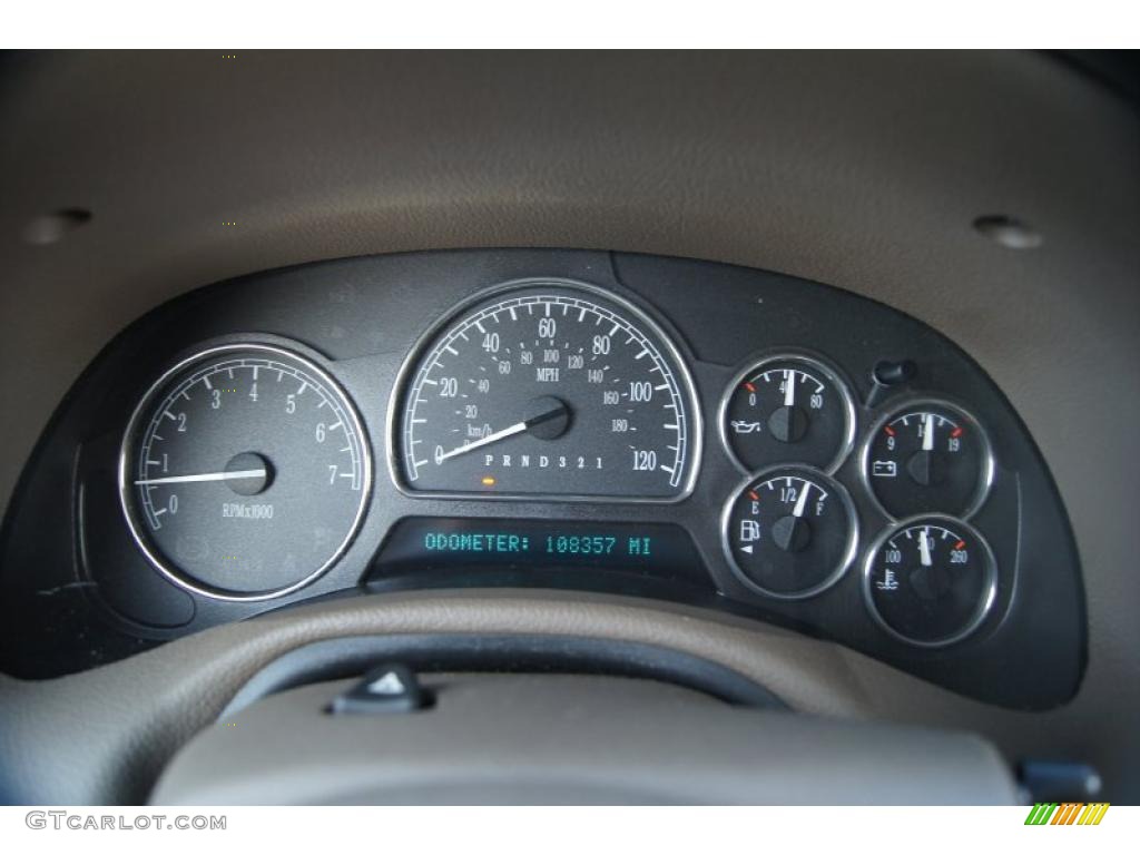 2007 Buick Rainier CXL Gauges Photo #47479064