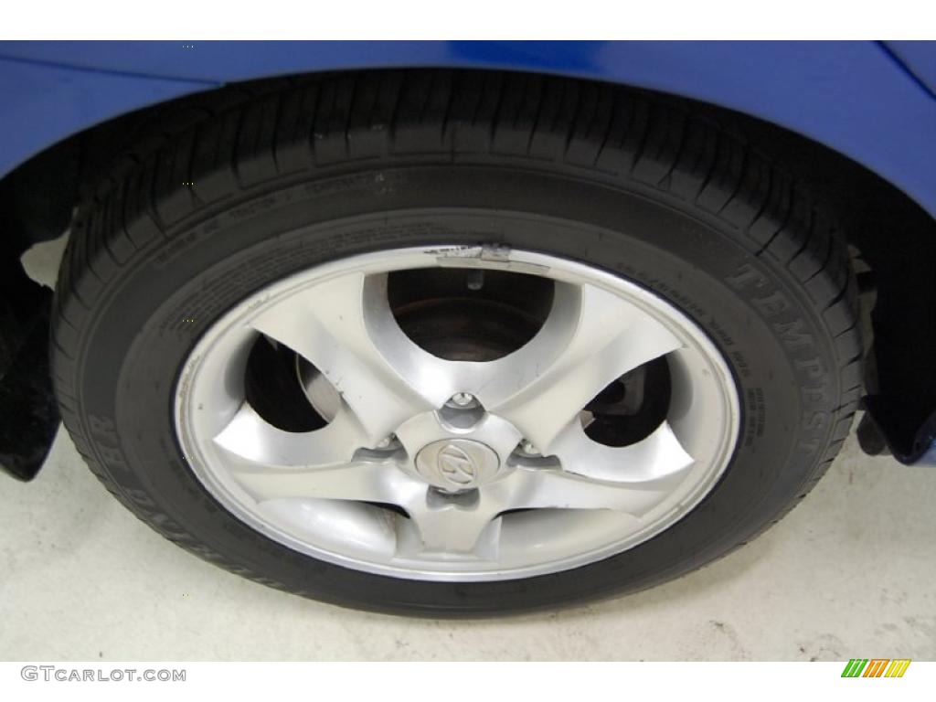 2006 Elantra GT Hatchback - Tidal Wave Blue / Gray photo #3