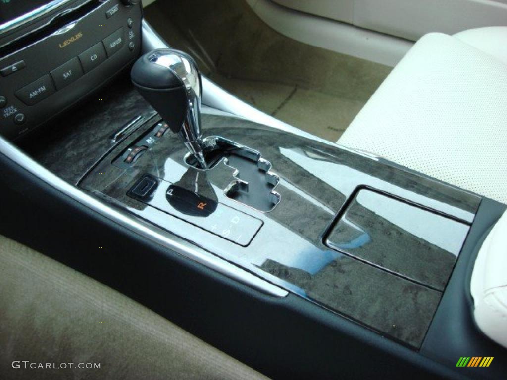 2010 Lexus IS 250C Convertible 6 Speed Paddle-Shift Automatic Transmission Photo #47480723