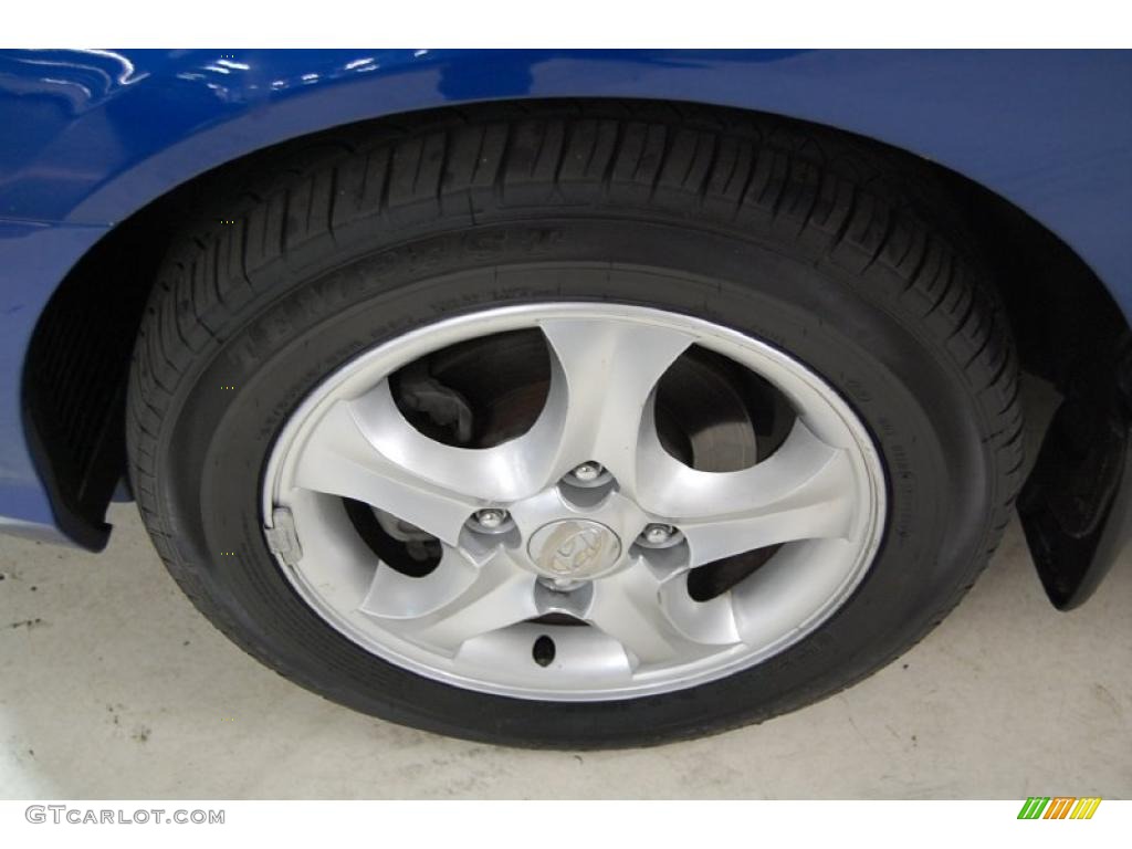 2006 Elantra GT Hatchback - Tidal Wave Blue / Gray photo #12