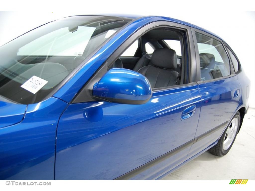 2006 Elantra GT Hatchback - Tidal Wave Blue / Gray photo #13