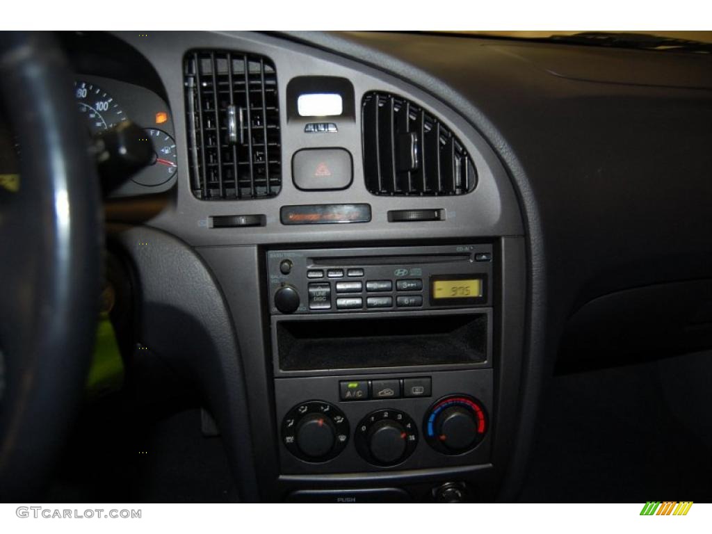 2006 Elantra GT Hatchback - Tidal Wave Blue / Gray photo #29