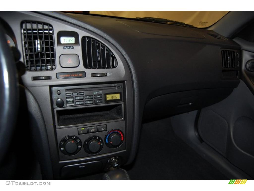 2006 Elantra GT Hatchback - Tidal Wave Blue / Gray photo #30