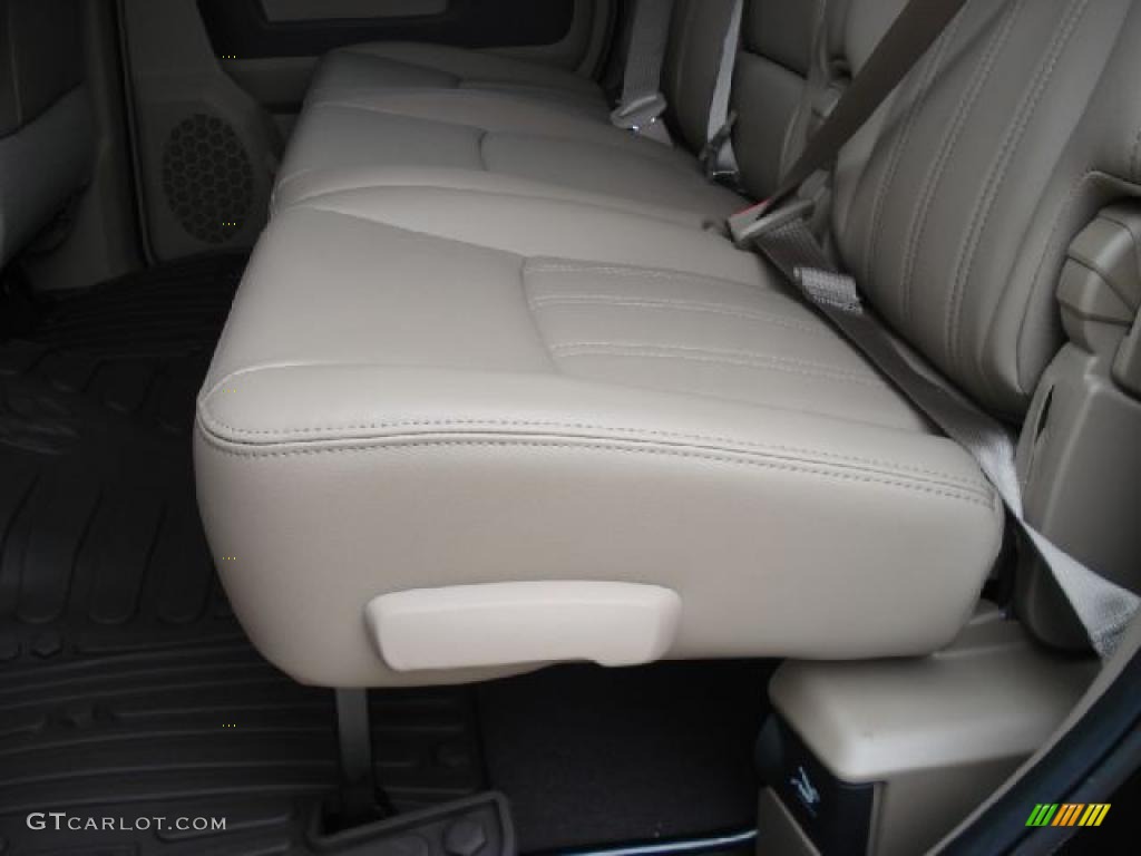 Light Pebble Beige/Bark Brown Interior 2011 Dodge Ram 3500 HD Laramie Mega Cab 4x4 Photo #47481482