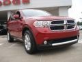 2011 Inferno Red Crystal Pearl Dodge Durango Crew 4x4  photo #1