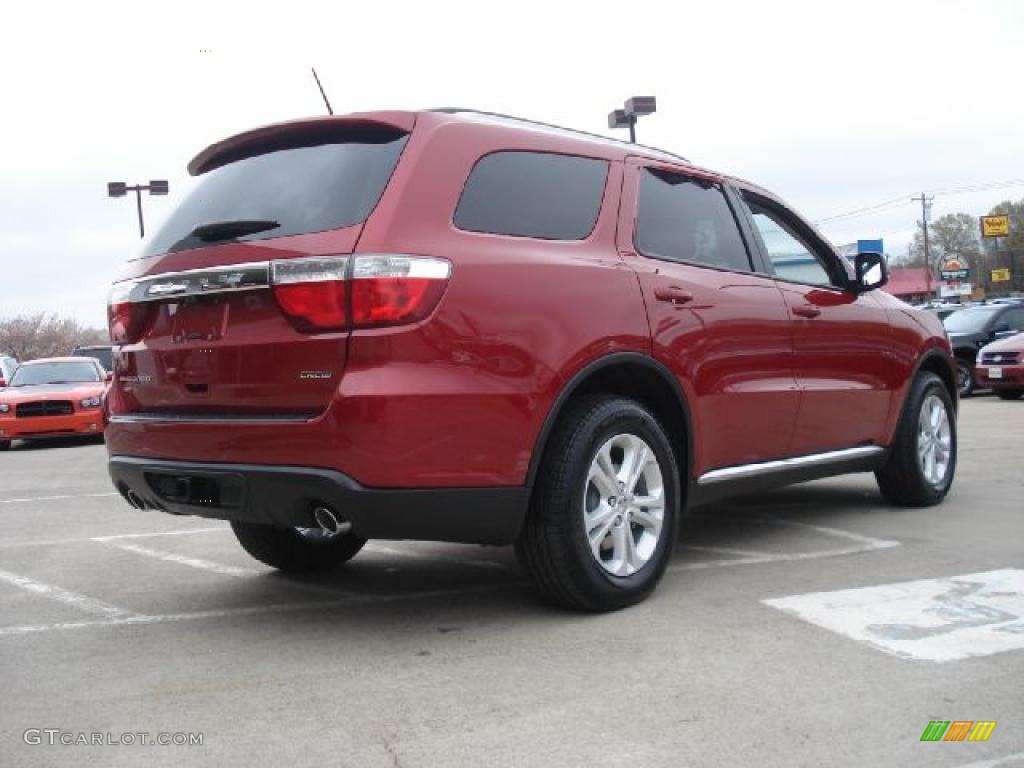 Inferno Red Crystal Pearl 2011 Dodge Durango Crew 4x4 Exterior Photo #47482151