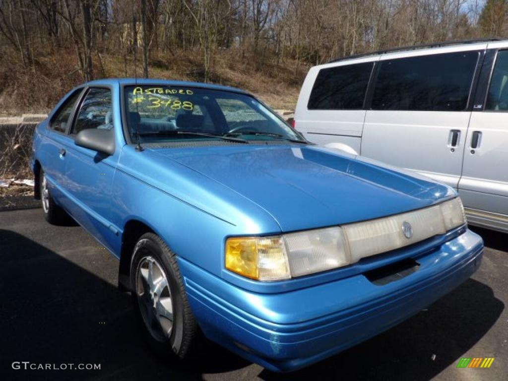 1994 Topaz GS Coupe - Bimini Blue Metallic / Gray photo #1