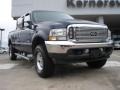 2004 True Blue Metallic Ford F350 Super Duty XLT Crew Cab 4x4  photo #1