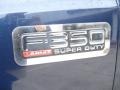 2004 True Blue Metallic Ford F350 Super Duty XLT Crew Cab 4x4  photo #35